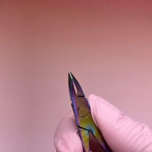 Cążki do skórek 4 mm OSTRE RAINBOW — zdjęcie 2