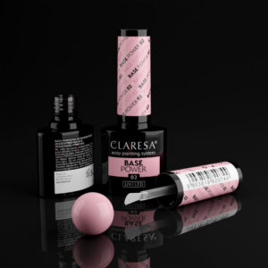 Claresa Power Base 02 – jasny róż, baza hybrydowa 5 g — zdjęcie 1
