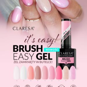 Claresa Brush Easy Gel 6 -5g — zdjęcie 2