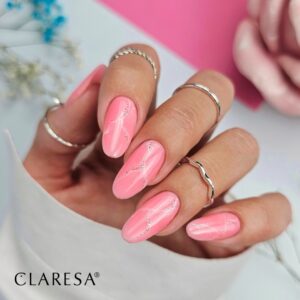 Claresa Brush Easy Gel PEACH 5g – Elastyczny Żel do Paznokci , Idealny do Przedłużania — zdjęcie 1