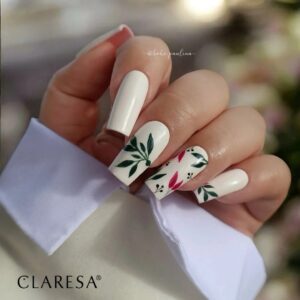 Claresa Lakier Hybrydowy Autumn Crush 1 5g – mleczny beż z perłowym połyskiem — zdjęcie 2