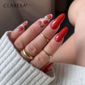 Claresa Lakier Hybrydowy Autumn Crush 2 5g – ciepła pomarańcza z nutą karmelu — zdjęcie 2