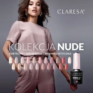 Claresa Lakier Hybrydowy Nude 106 5g — zdjęcie 3
