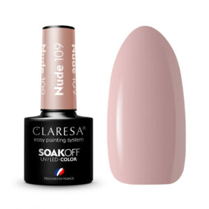 Claresa Lakier Hybrydowy Nude 109 5g