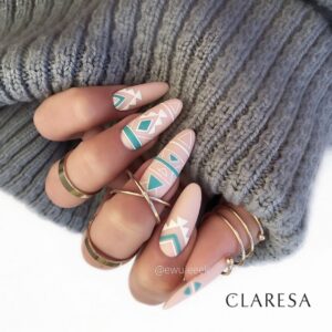 Claresa Lakier hybrydowy Nude 101 – perłowy róż 5 g — zdjęcie 2