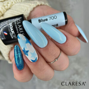 Claresa Lakier hybrydowy Blue 700 – błękitny odcień 5 g — zdjęcie 2