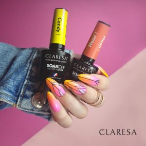 Claresa Lakier hybrydowy do paznokci CANDY 1 odcień żółtego 5g — zdjęcie 2