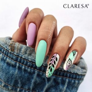 Claresa lakier hybrydowy do paznokci Candy 9 – fioletowy 5 g — zdjęcie 5