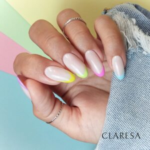 Claresa lakier hybrydowy do paznokci Candy 9 – fioletowy 5 g — zdjęcie 8