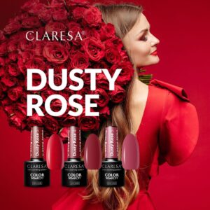 Claresa Lakier hybrydowy Dusty Rose 3 - 5g — zdjęcie 10