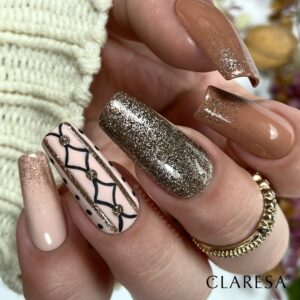 Claresa Lakier hybrydowy FULL GLITTER 2 -5g — zdjęcie 6