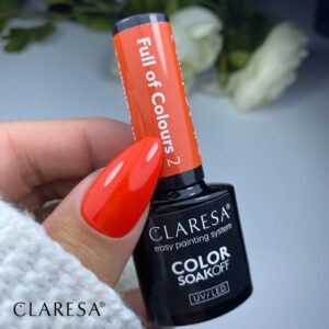 Claresa Lakier hybrydowy Full of colours 2 - 5g — zdjęcie 1