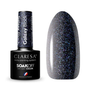 Claresa Lakier hybrydowy Galaxy Black 5g
