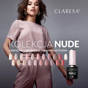 Claresa Lakier hybrydowy Nude 110 – 5g — zdjęcie 4