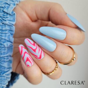 Claresa Lakier hybrydowy Pink 531 – neonowy róż 5 g — zdjęcie 1