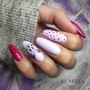 Claresa Lakier hybrydowy PINK 551 -5g — zdjęcie 2