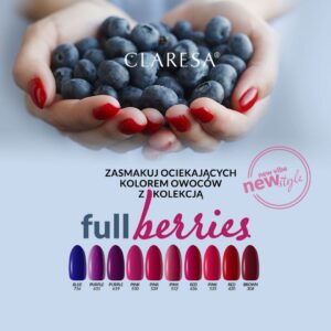 Claresa Lakier hybrydowy RED 420 -5g — zdjęcie 2