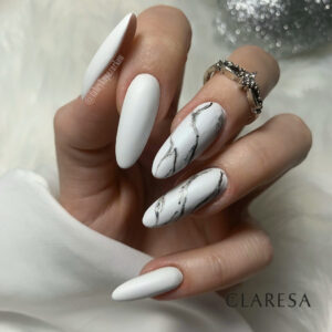 Claresa Lakier Hybrydowy White 1000 5g – klasyczna biel do stylizacji — zdjęcie 3