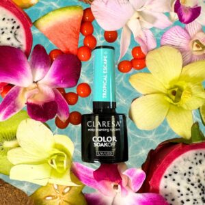 Claresa Lakier hybrydowy do paznokci Tropical Escape 6 turkusowy 5g — zdjęcie 2
