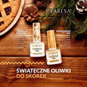 Claresa Oliwka do skórek Vanilla Muffin – waniliowo-cynamonowa 5ml — zdjęcie 1
