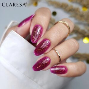 Claresa Rainbow Jello Base Amethyst – amarantowy, baza hybrydowa 5 g — zdjęcie 2