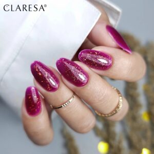 Claresa Rainbow Jello Base Amethyst – amarantowy, baza hybrydowa 5 g — zdjęcie 3