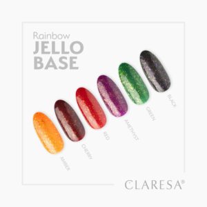 Claresa Rainbow Jello Base Red 5g — zdjęcie 8