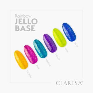 Claresa Rainbow Jello Base Violet 5g — zdjęcie 8