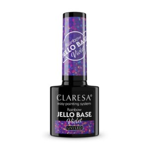 Claresa Rainbow Jello Base Violet 5g — zdjęcie 1