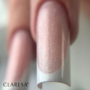Claresa SOFT&EASY Builder Gel Glam Pink 45g żel budujący róż z drobinką — zdjęcie 3