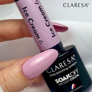 Claresa lakier hybrydowy Ice cream 6 -5g — zdjęcie 1