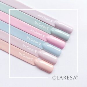 Claresa lakier hybrydowy Ice cream 6 -5g — zdjęcie 6