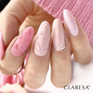 Claresa lakier hybrydowy do paznokci różowy Kiss Me! 2 – 5 g — zdjęcie 1