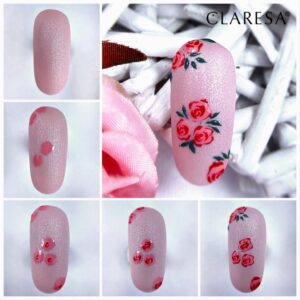 Claresa lakier hybrydowy do paznokci różowy Kiss Me! 2 – 5 g — zdjęcie 4
