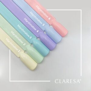 Claresa lakier hybrydowy MARSHMALLOW 6 5g — zdjęcie 6