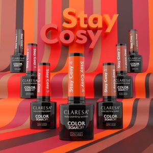 Claresa lakier hybrydowy Stay Cosy 3 -5g — zdjęcie 3