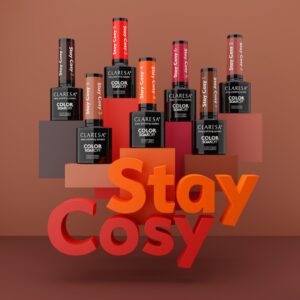 Claresa lakier hybrydowy Stay Cosy 3 -5g — zdjęcie 4