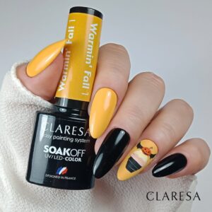 Claresa lakier hybrydowy WARMIN’ FALL 1 -5g — zdjęcie 1