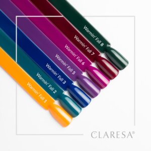 Claresa lakier hybrydowy WARMIN’ FALL 2 -5g — zdjęcie 2