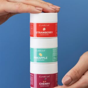 Claresa masełko do skórek Strawberry 13 g — zdjęcie 3