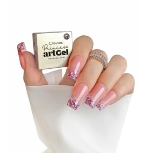 Clavier Art Gel Princess Rapunzel Manicure – żel do zdobień z cekinami