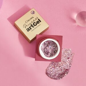 Clavier Art Gel Princess Rapunzel Manicure – żel do zdobień z cekinami — zdjęcie 1