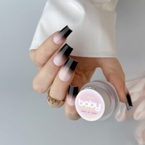 Clavier Baby Boomer żel 3w1 C07 Femme Fatale 3g ombre nail art stamping — zdjęcie 4