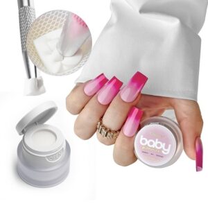 Clavier Baby Boomer żel 3w1 Nailsology R03 Raspberry 3g – ombre, art, stamping