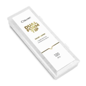 Clavier Dual Formy Migdał Salonowy górne do paznokci Clavier 120 szt