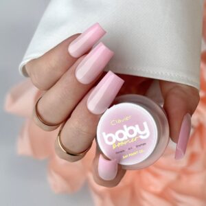 Clavier Nailsology Baby Boomer żel 3w1 P04 Pinkellé 3g – jasny róż ombre — zdjęcie 1