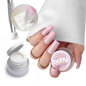 Clavier Nailsology Baby Boomer żel 3w1 P04 Pinkellé 3g – jasny róż ombre