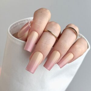 Clavier Żel Baby Boomer 3w1 Nailsology B03 Brulee kremowy róż 3g ombre — zdjęcie 2