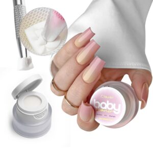 Clavier Żel Baby Boomer 3w1 Nailsology B03 Brulee kremowy róż 3g ombre