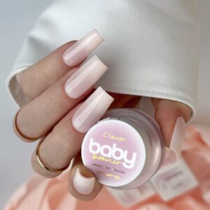 Clavier Żel Baby Boomer 3w1 Nailsology F02 Serenity brzoskwiniowy 3g ombre — zdjęcie 1